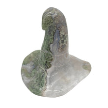Load image into Gallery viewer, Moss Agate Witches Hat # 85