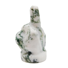 Load image into Gallery viewer, Moss Agate Rude Finger # 194