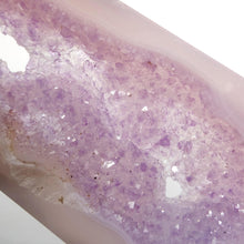 Load image into Gallery viewer, Agate + Amethyst Druzy Point # 90