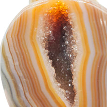Load image into Gallery viewer, Druzy Agate Dolphin Freeform # 108