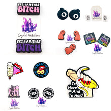 Load image into Gallery viewer, Beads - Silicone Focal 18+ Adults Only #4