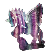 Load image into Gallery viewer, VERONICA VAN MASTRIGT - Rainbow Fluorite Pegasus # 90