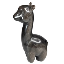 Load image into Gallery viewer, Silver Sheen Obsidian Llama # 17