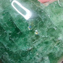 Load image into Gallery viewer, Green Strawberry Quartz Heart # 187