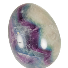 Load image into Gallery viewer, Rainbow Fluorite Egg # 77