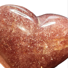 Load image into Gallery viewer, Strawberry Quartz Heart # 91
