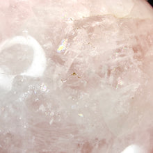 Load image into Gallery viewer, Brazilian Rose Quartz Sphere with Star # 145