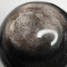 Load image into Gallery viewer, Silver Sheen Obsidian Mushroom # 190