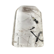 Load image into Gallery viewer, Black Tourmalated Quartz Cabochon # 37
