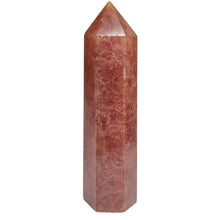 Load image into Gallery viewer, Strawberry Quartz Point # 131