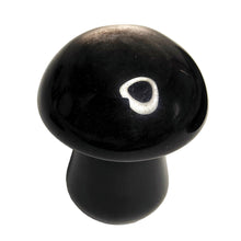Load image into Gallery viewer, Silver Sheen Obsidian Mushroom # 190