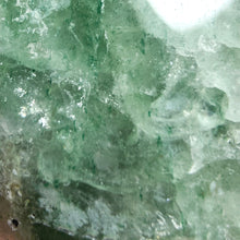 Load image into Gallery viewer, Green Strawberry Quartz Heart # 143