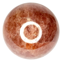 Load image into Gallery viewer, Strawberry Quartz Sphere # 25