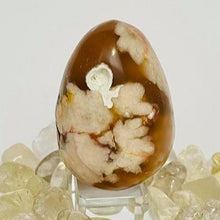 Load image into Gallery viewer, Flower Agate Egg # 160