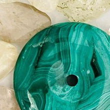 Load image into Gallery viewer, Malachite Donut # 17