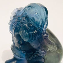 Load image into Gallery viewer, Blue Fluorite Santa # 178