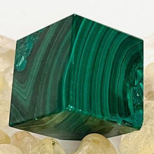 Load image into Gallery viewer, Malachite Cube # 2