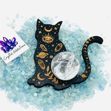 Load image into Gallery viewer, Wooden Cut Out Sphere Stands