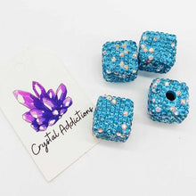 Load image into Gallery viewer, Rhinestone Designer Cubes