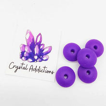 Load image into Gallery viewer, Beads - Silicone Plain Lentils 12mm