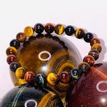 Load image into Gallery viewer, 3 Tiger's Eye Bracelet