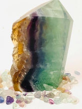 Load image into Gallery viewer, Rainbow Fluorite Point # 47