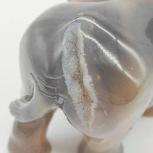 Load image into Gallery viewer, Agate Druzy Elephant # 167