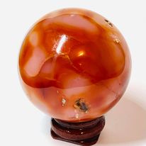 Load image into Gallery viewer, Carnelian Sphere # 195