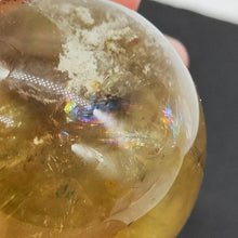 Load image into Gallery viewer, Citrine Sphere w/Phantom # 146