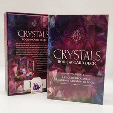Load image into Gallery viewer, Crystals Book & Card Deck