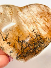 Load image into Gallery viewer, Dendritic Fire Quartz Heart # 132 P.I