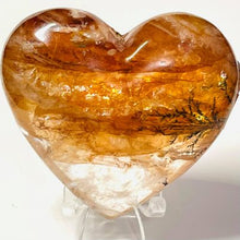 Load image into Gallery viewer, Dendritic Fire Quartz Heart # 180