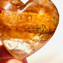 Load image into Gallery viewer, Dendritic Fire Quartz Heart # 180