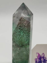 Load image into Gallery viewer, Dendritic Rainbow Fluorite Point P.I # 156