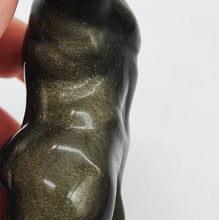 Load image into Gallery viewer, Golden Sheen Obsidian God + Goddess Set