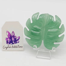 Load image into Gallery viewer, Green Aventurine Monstera Leaf