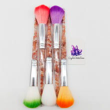 Load image into Gallery viewer, Makeup Brush Long Handle Crystal Chips