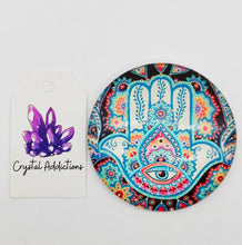 Load image into Gallery viewer, Hamsa Hand Round Magnet