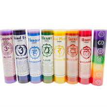 Load image into Gallery viewer, Chakra Pillar Candles