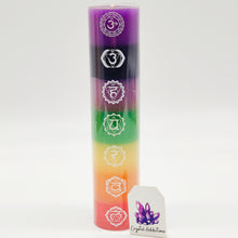 Load image into Gallery viewer, Chakra Pillar Candles