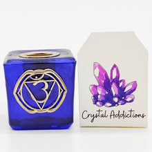 Load image into Gallery viewer, Chakra Glass Candle Holder