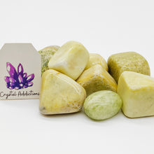 Load image into Gallery viewer, Serpentine/Jade Tumble