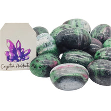 Load image into Gallery viewer, Ruby in Zoisite Tumble