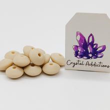 Load image into Gallery viewer, Beads - Silicone Plain Lentils 12mm