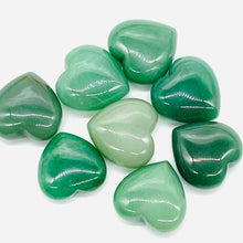 Load image into Gallery viewer, Green Aventurine Medium Hearts