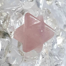 Load image into Gallery viewer, Rose Quartz Merkaba Small