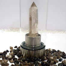 Load image into Gallery viewer, Smoky Quartz Stainless Steel Drink Bottle