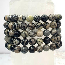 Load image into Gallery viewer, Spiderweb Jasper Bracelet