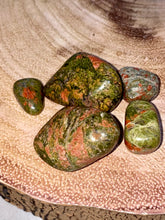 Load image into Gallery viewer, Unakite Tumble