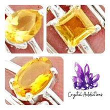 Load image into Gallery viewer, Citrine Stackable Ring